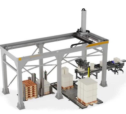 KARTEZYEN ROBOTLU PALETLEME MAKİNESİ